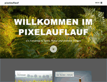 Tablet Screenshot of pixelauflauf.de